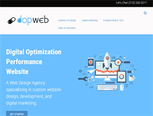 Tablet Screenshot of dopweb.com